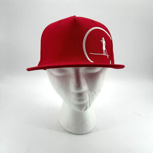 Yolo Board Paddleboard Hat Surfing Paddling SUP Hat Bap Red White Embroidered